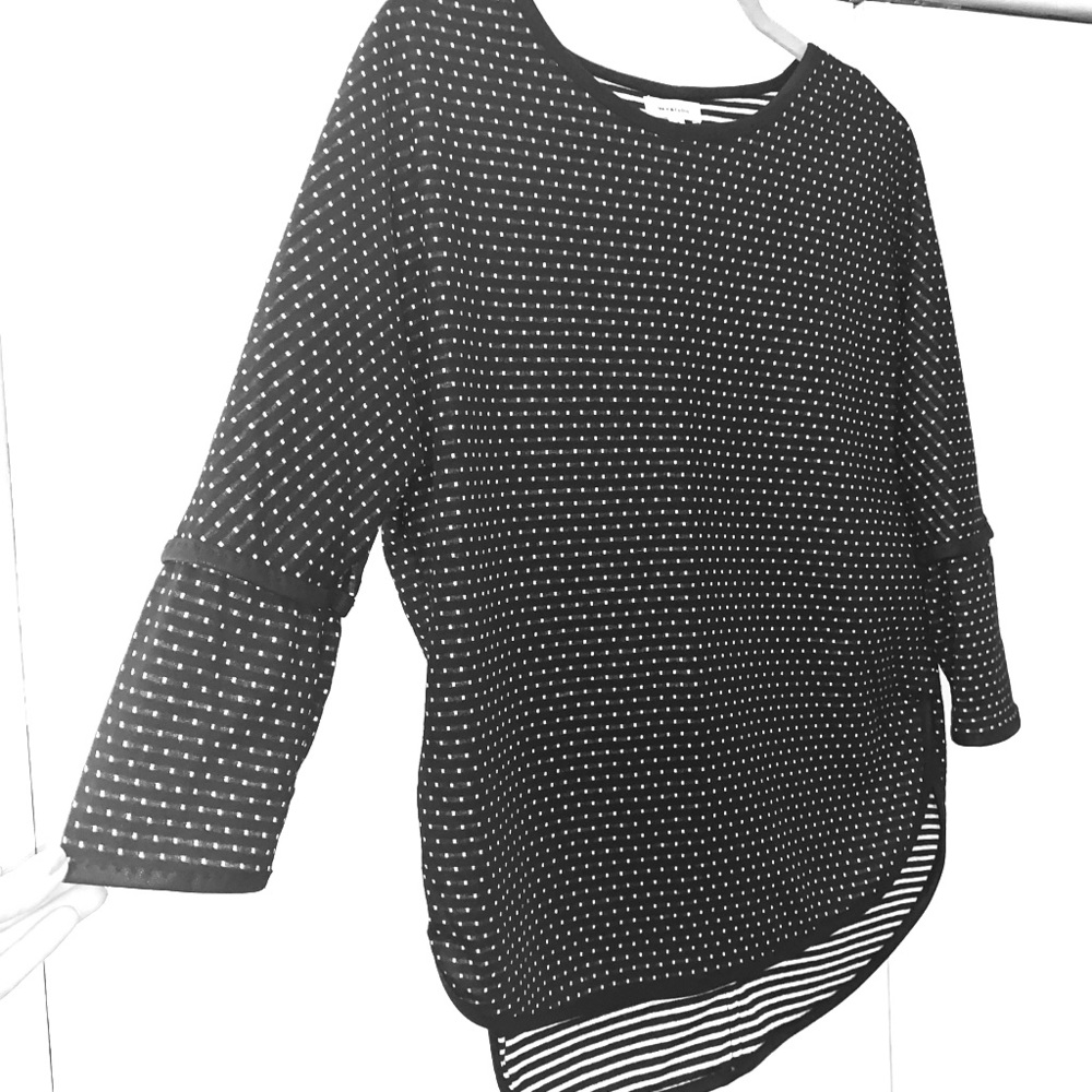 Nordstrom Rack - Black & White, 3/4 sleeves
